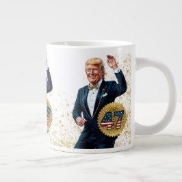 Taza De Café Gigante Ganador de la presidencia de Donald Trump 2024