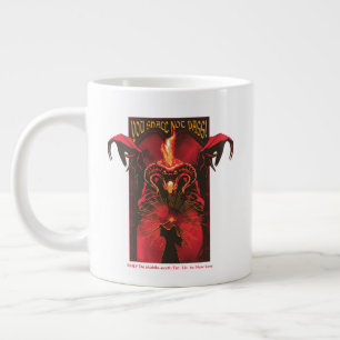 Taza De Café Gigante GANDALF™ Vs Balrog "No Pasarás" Gráfico