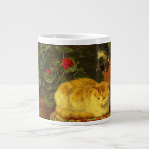 Taza De Café Gigante Gatitos en juego