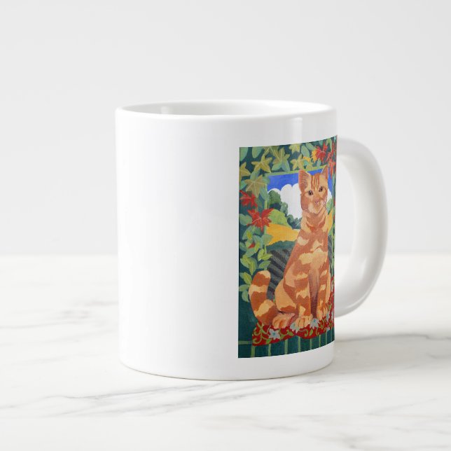 Taza De Café Gigante Gato 2014 (Derecha)