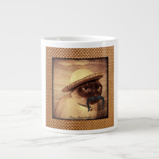 Taza De Café Gigante Gato campesino