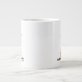 Taza De Café Gigante Gato de Halloween