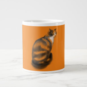 Taza De Café Gigante Gato de Marmalade