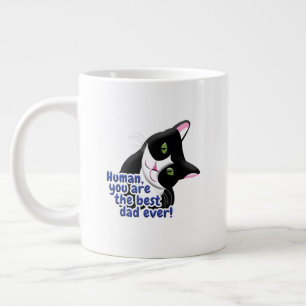 Taza De Café Gigante Gato del día del padre