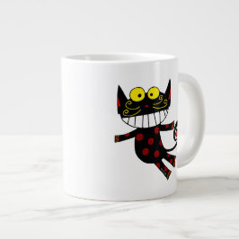 Taza De Café Gigante Gato divertido