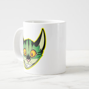 Taza De Café Gigante Gato Personalizado fluorescente Jumbo Mug