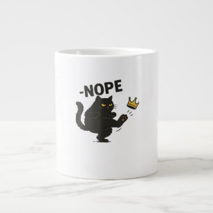 Taza De Café Gigante Gato Sin Reyes En América