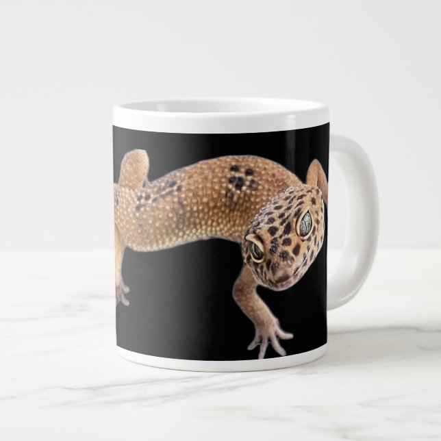 Taza De Café Gigante Geco Leopardo (Derecha)