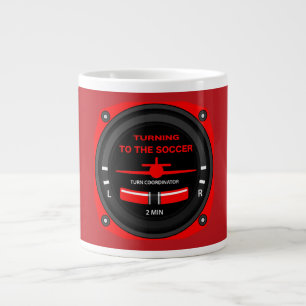 Taza De Café Gigante Geek de aviación piloto