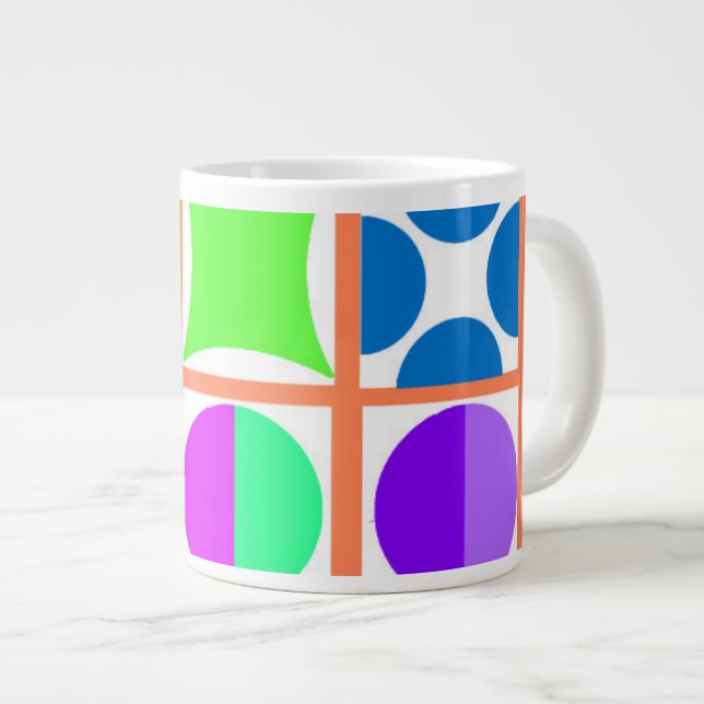Taza De Café Gigante Geo (Derecha)