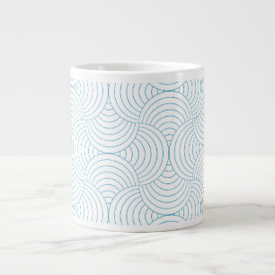 Taza De Café Gigante geométrico #2