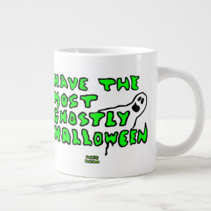 Taza De Café Gigante Ghostly Halloween Jumbo Mug