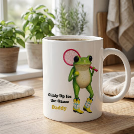 Taza De Café Gigante Giddy Up Personalizado Para El Juego Papá | Extrav