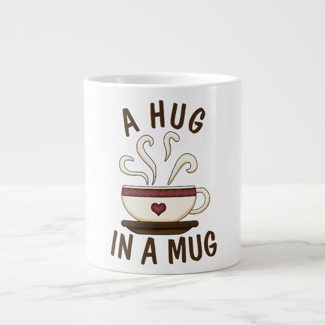 Taza De Café Gigante Gift Jumbo Mug (Frente)
