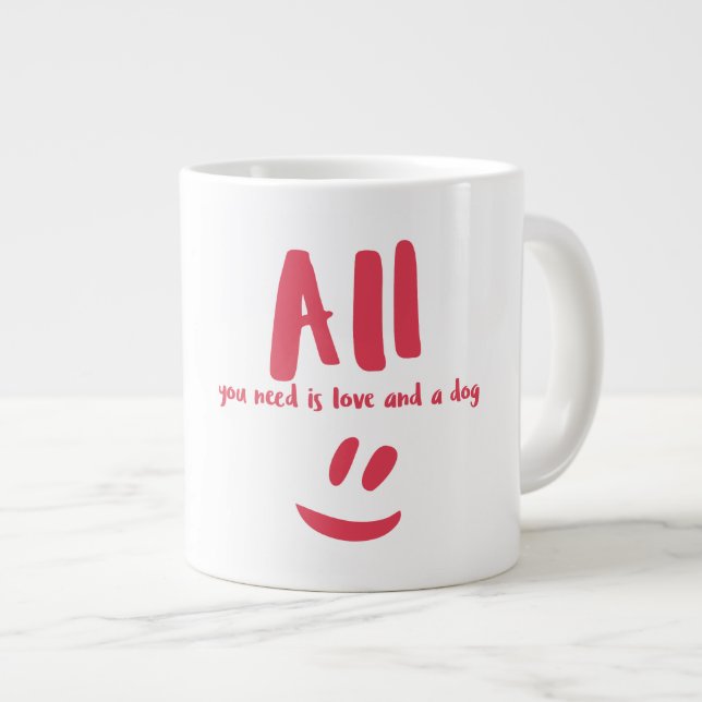 Taza De Café Gigante Gift Jumbo Mug (Derecha)