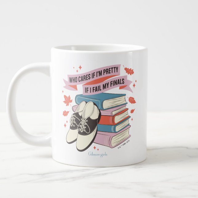 Taza De Café Gigante Gilmore Girls Finals Quote Design (Izquierda)