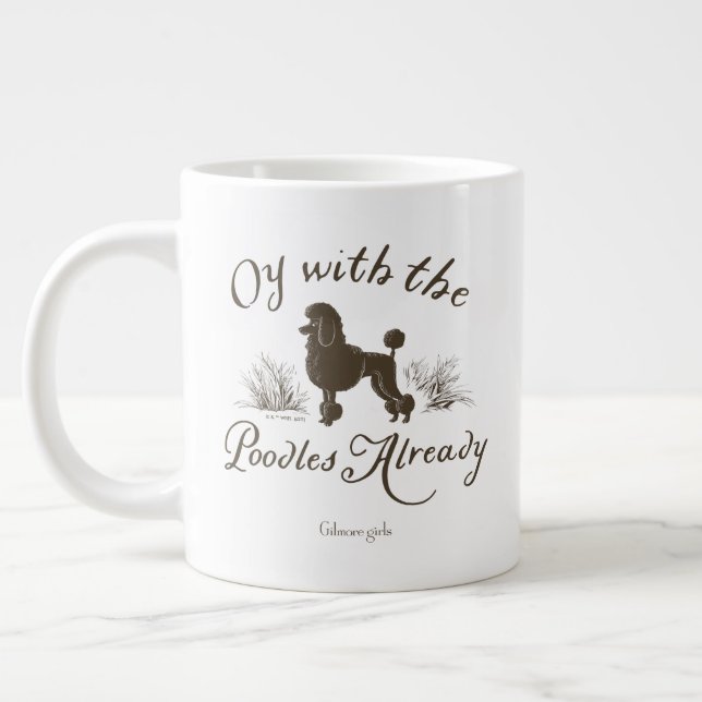 Taza De Café Gigante Gilmore Girls | Oy With the PoodlesDesign (Izquierda)