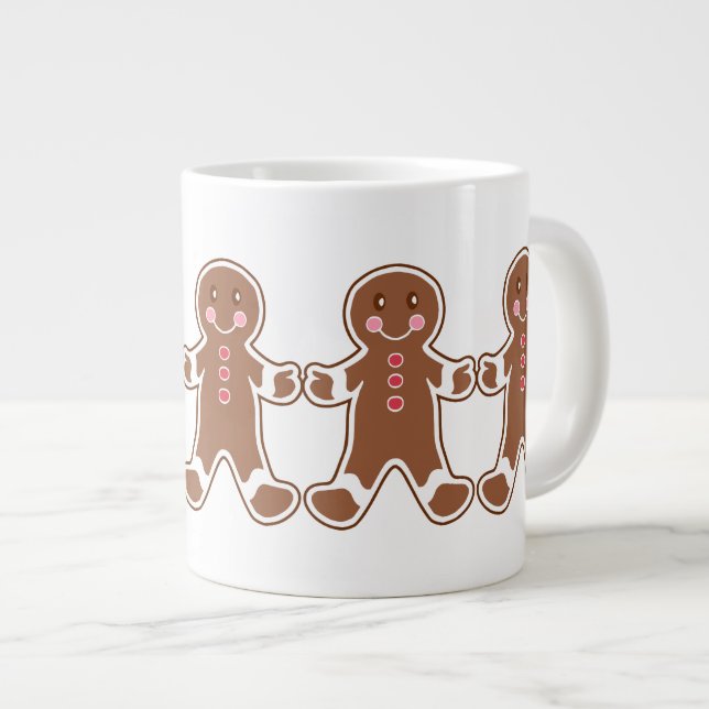 Taza De Café Gigante Gingerbread Boy Mug (Derecha)