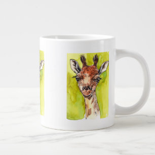 Taza De Café Gigante Girafa