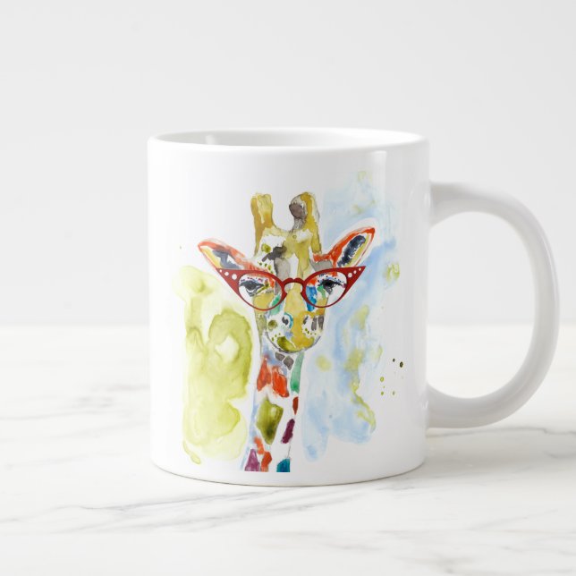 Taza De Café Gigante Giraffe de los pantalones inteligentes (Derecha)