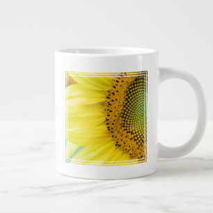 Taza De Café Gigante Girasol brillante