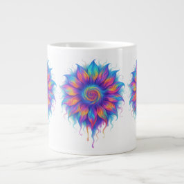 Taza De Café Gigante Girasol colorido