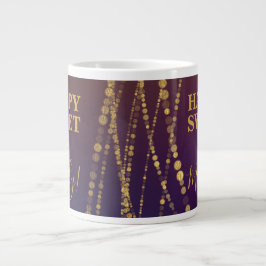 Taza De Café Gigante Girly Bordeaux Red Burgundy Glam Sweet 16 cumpleañ