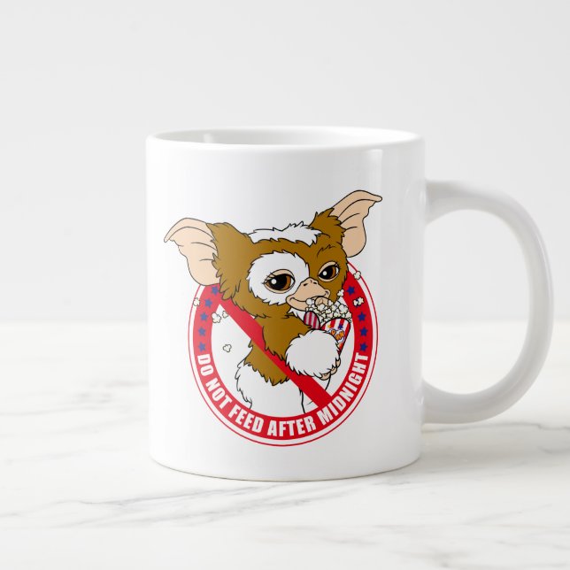 Taza De Café Gigante Gizmo | No alimentar después de la medianoche (Derecha)