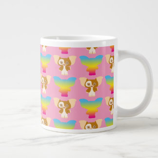 Taza De Café Gigante Gizmo | Patrón arcoiris