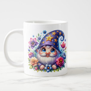 Taza De Café Gigante Gnome Cute - Jumbo Mug