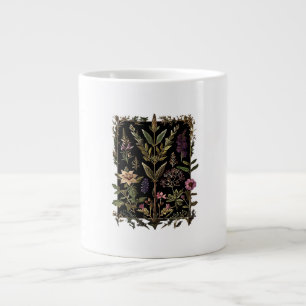 Taza De Café Gigante Goblincore Victorian Witch Hierbas Clásico