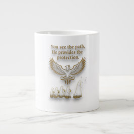 Taza De Café Gigante God protection