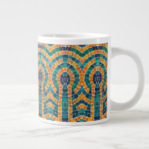 Taza De Café Gigante GOLD ICONS MOSAIC Big Mug
