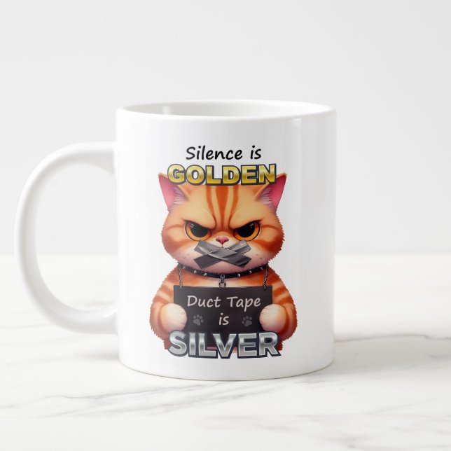 Taza De Café Gigante Golden-Jumbo Mug (Izquierda)