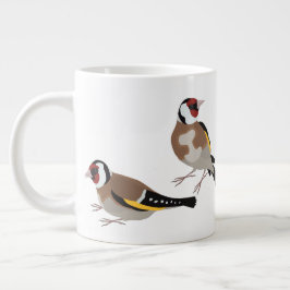 Taza De Café Gigante Goldfinch europeo
