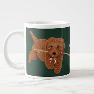 Taza De Café Gigante Goldie Doodle