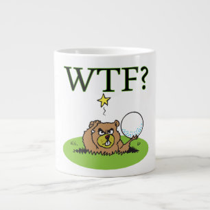 Taza De Café Gigante Gopher enojado
