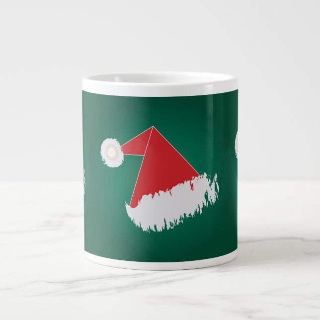 Taza De Café Gigante Gorra de Santa María (Frente)