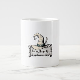 Taza De Café Gigante Gorra, Magic up