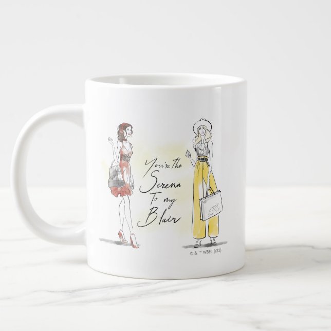 Taza De Café Gigante Gossip Chica - Eres la Serena para mi Blair (Izquierda)