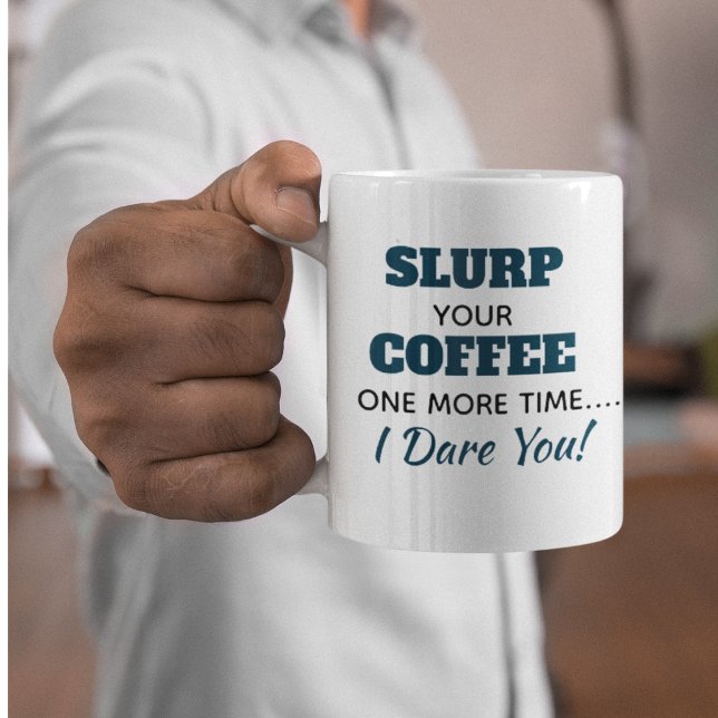 Taza De Café Gigante Gracioso café de Coworker Slurp Mug (Subido por el creador)