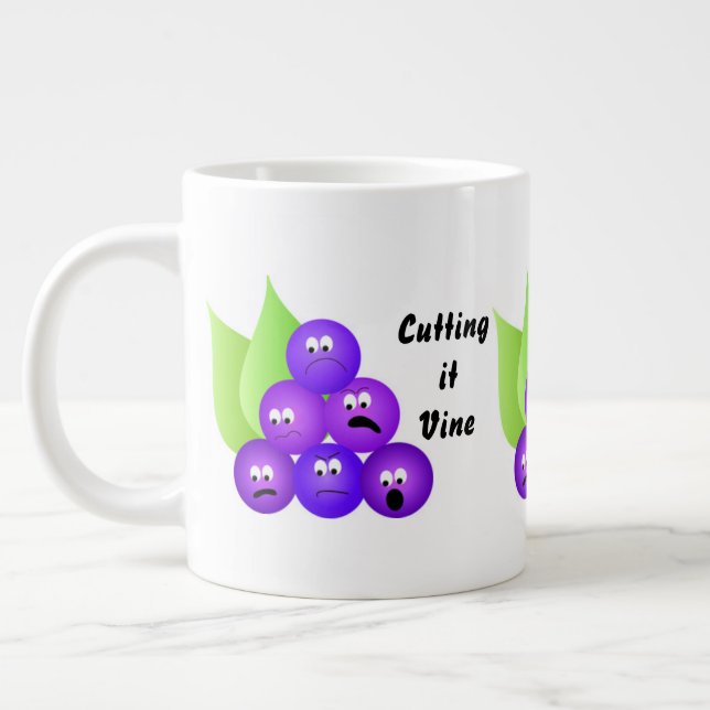 Taza De Café Gigante Gracioso Gardner Gran Café Mug (Izquierda)