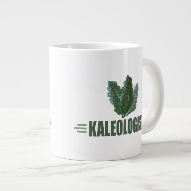 Taza De Café Gigante Gracioso Kale (Derecha)