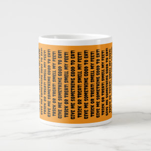 Taza De Café Gigante Gracioso Mug de Halloween