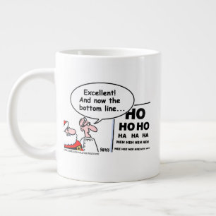 Taza De Café Gigante Gracioso Navidades optometristas arte Personalizad