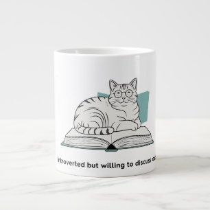 Taza De Café Gigante Gracioso regalo de Cat Lover