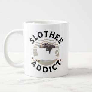 Taza De Café Gigante Gracioso Wordplay Sleepy Sloth