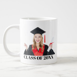 Taza De Café Gigante Graduación Foto Mug
