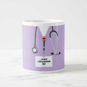 Taza De Café Gigante Graduado de Facultad de Medicina
