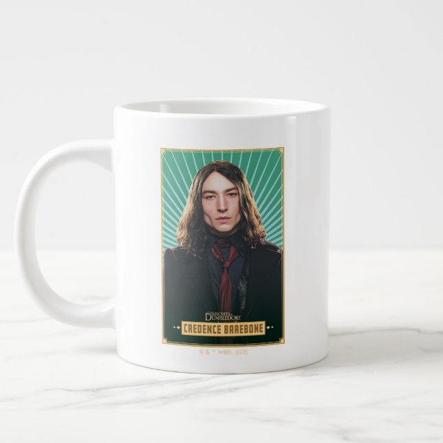 Taza De Café Gigante Gráfico de caracteres de baba de creencia (Izquierda)